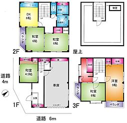 東武伊勢崎線 大袋駅 徒歩22分