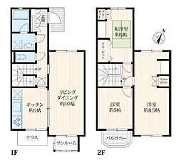テラスハウスA松が谷　中古マンション