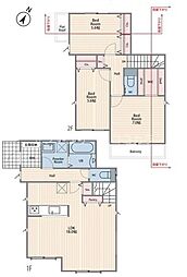八王子市上柚木 新築一戸建て・全5棟 5号棟