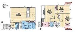 八王子市片倉町　新築一戸建て・全3棟　3号棟
