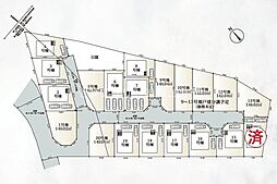 八王子市泉町　土地・全20区画　土地販売8区画　20区画
