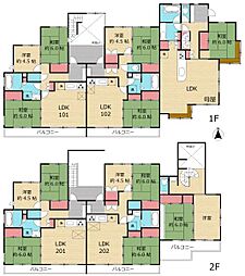 鎌倉市長谷3丁目　2階建3LDK共同住宅