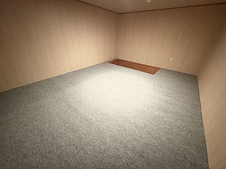 広々とした小屋裏収納です