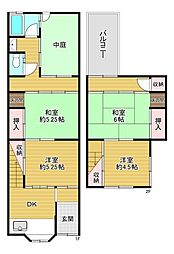 大阪市旭区新森5丁目　中古テラスハウス