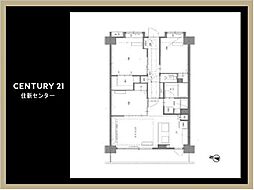 ライオンズガーデン哲学堂 3LDKの間取図画像