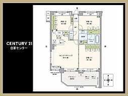 ザ・ライオンズ杉並善福寺川緑地 3LDKの間取図画像