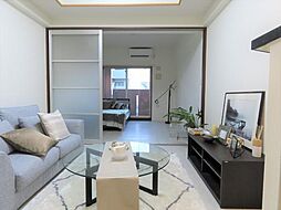 コンソラーレ同心 1001 10階1LDKのリビング/ダイニング