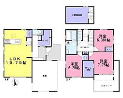 香芝市磯壁5丁目 3号地/一戸建