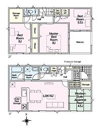 クレイドルガーデン吉新 1号棟 /新築一戸建