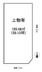 北葛城郡上牧町片岡台1丁目 建築条件なし土地
