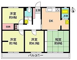 白山住宅 1号棟