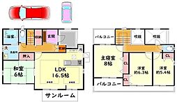 阪和線 熊取駅 バス14分 つばさが丘中央下車 徒歩4分