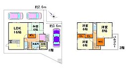阪和線 熊取駅 バス12分 南小学校前下車 徒歩5分