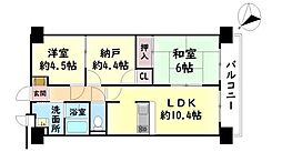 間取図画像 2SLDK