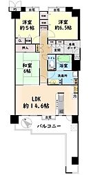 間取図画像 3LDK