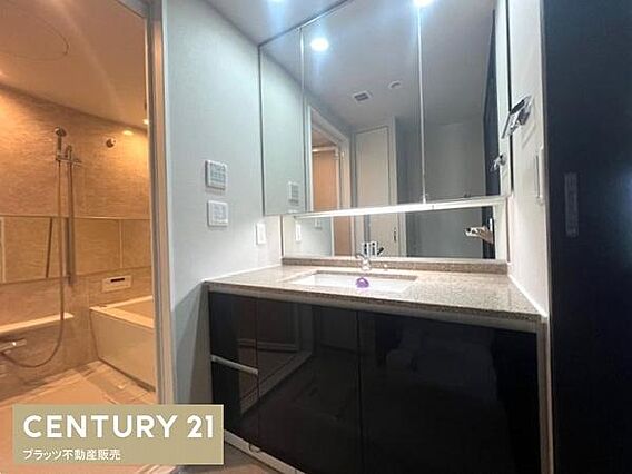 洗面化粧台は新...