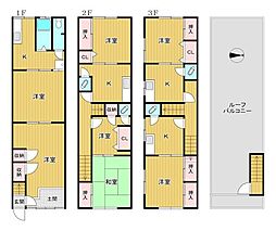 生野区中川西2丁目 中古テラスハウス