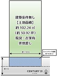 松原市天美南５丁目の土地