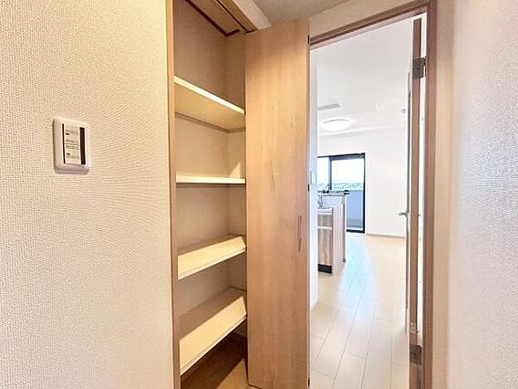 収納がたくさん...