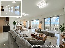 シャールレーク首里城公園4号棟 1LDKのリビング/ダイニング