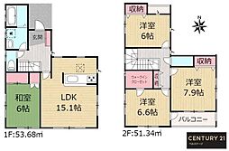 JR内房線　市原市青葉台6丁目　未入居戸建　H棟