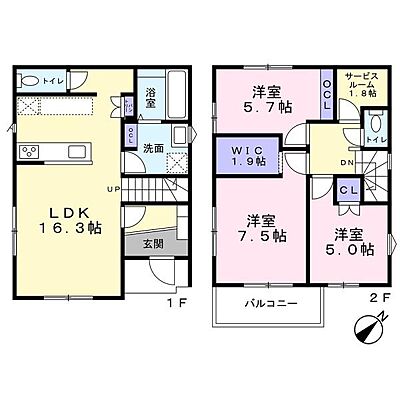 間取り 清水区駒越中