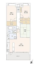 間取図画像 3LDK