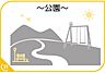 周辺：通古賀公園まで1145m