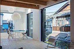 上京区利生町　中古戸建 2LDKのリビング/ダイニング