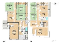 右京区鳴滝音戸山町　中古戸建2戸・月極駐車場