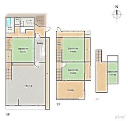 中京区聚楽廻西町 中古戸建
