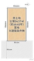 中京区壬生坊城町 売土地（建築条件無）