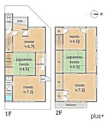 右京区花園段ノ岡町 中古テラス
