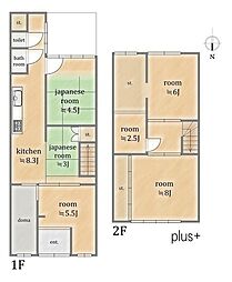 中京区聚楽廻松下町 中古戸建