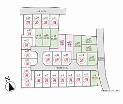 海老名市杉久保南3丁目　建築条件なし売地　No27