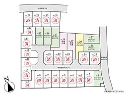 海老名市杉久保南3丁目　建築条件なし売地　No20