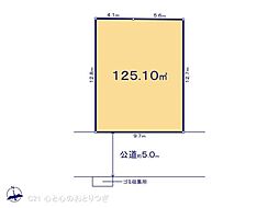 町田市山崎町　建築条件なし売地　No2