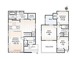 大和市中央林間西5丁目3期 新築分譲住宅 1号棟