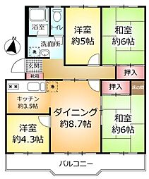 間取図画像 4DK