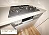 キッチン：お手入れのしやすいビルトイン型コンロ