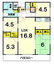 間取図画像 4LDK