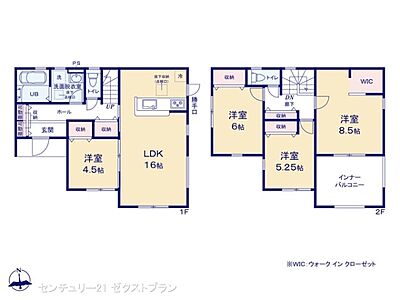 間取り：図面と異なる場合は現況を優先