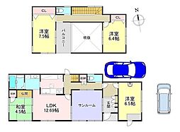 香芝市穴虫 中古戸建