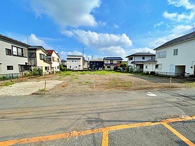 外観:建築条件なし! 外観:建築条件なし!