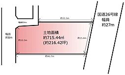 大阪府大阪市西成区千本南1丁目の土地画像