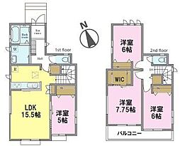 松戸市西馬橋広手町　Ａ号棟　新築戸建