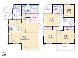 柏市東3丁目　新築戸建て