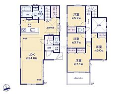 流山市松ケ丘4丁目　1号棟　新築戸建