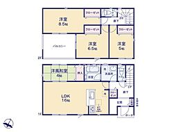 牛久市小坂町　新築戸建て