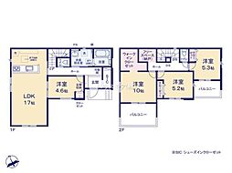 取手市戸頭2丁目　2号棟　新築戸建